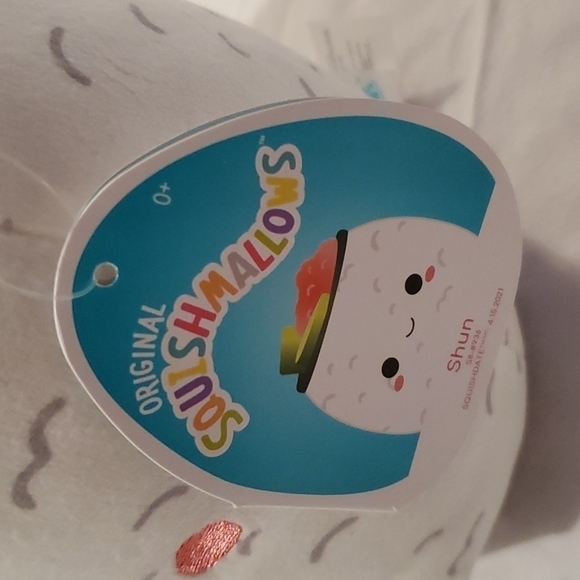 NWT Squishmallow Super Soft Plushie | 8" Snack Squad | Shun The Sushi - Picture 6 of 9